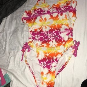 One piece bathing suit